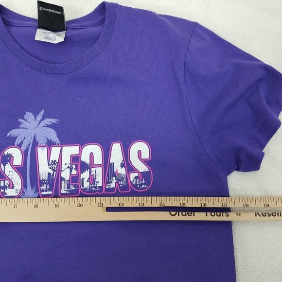 NEW Las Vegas Nevada The Strip Women's S Short sleeve Graphic Top T-shirt tee - Picture 6 of 7